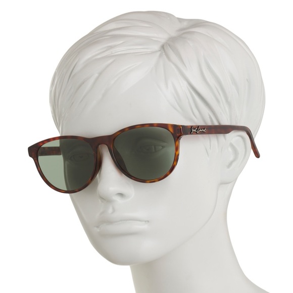 😎 Saint Laurent Designer Unisex Oval Sunglasses - Picture 3 of 12